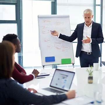 Dry Erase Erasers, 24 Pack Magnetic Whiteboard Eraser Chalkboard Cleansers Wiper for Classroom Office and Home (24mixed)