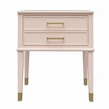 Chic CosmoLiving Westerleigh End Table in Pink
