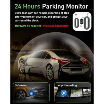 Dual Dash Cam 4K 1080P WiFi with 64GB SD Card