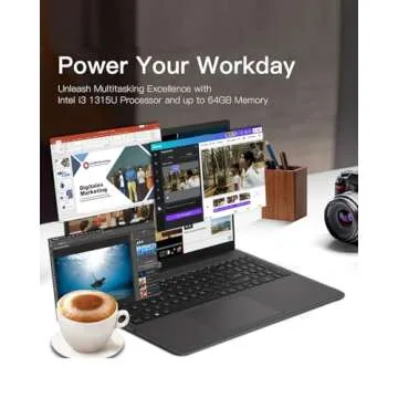 HP Flagship Business Laptop Computer - w/AI-Powered Office Lifetime & External Optical Drive - FHD -...