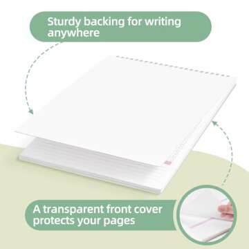 To Do List Notepad Undated, Daily To Do List Notebook (8.5"x 11") Spiral Daily Task Hourly Schedule Planning Pad with Checklist Suitable for Office, Home and School 104 Pages