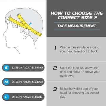 Odoland Ski Helmet and Goggles Set for All Winter Sports