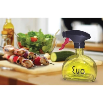 Evo Glass Oil Sprayer - Non-Aerosol Olive Oil Spritzers