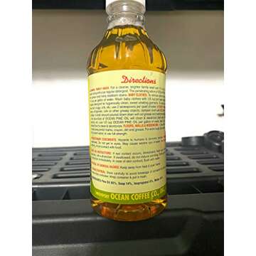 Ocean Brand Pine Oil Original 65% Pure Pine Multipurpose Cleaner, Kitchen, Floor, Bathroom and Surface Cleaning Product for Home, 16 fl.oz.