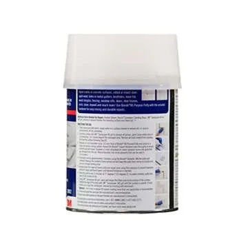 3M Bondo All-Purpose Putty, Designed for Interior and Exterior Home Use, Paintable, Permanent, Non-Shrinking, 1.9 lb., 1-Quart