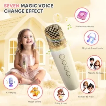 KaraJoy Mini Karaoke Machine for Kids & Adults