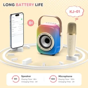 KaraJoy Mini Karaoke Machine for Kids & Adults