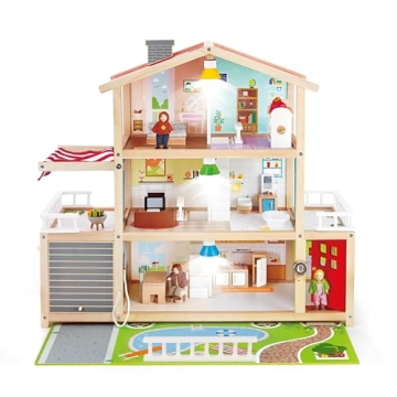 Hape Doll Family Mansion - 10 Bedroom Play House