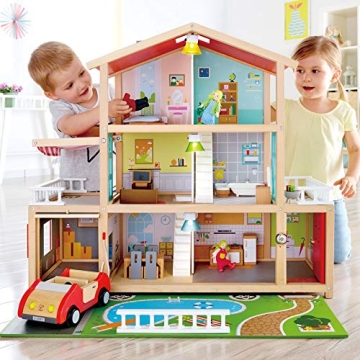 Hape Doll Family Mansion - 10 Bedroom Play House