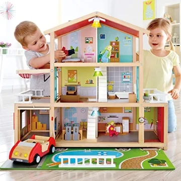 Hape Doll Family Mansion - 10 Bedroom Play House