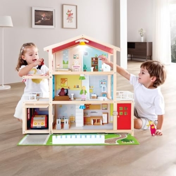 Hape Doll Family Mansion - 10 Bedroom Play House