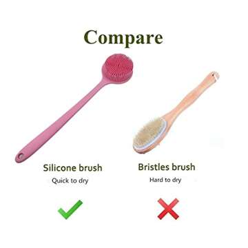 Cinlitek Silicone Body Scrubber for Relaxing Shower Care