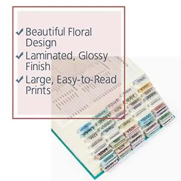 Mr. Pen- Bible Tabs, 75 Tabs, Laminated, Bible Journaling Supplies, Bible Tabs Old and New Testament, Bible Tabs for Women, Bible Tabs for Journaling Bible, Bible Book Tabs …