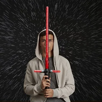 Kylo Ren Deluxe Electronic Lightsaber with Sound Effects