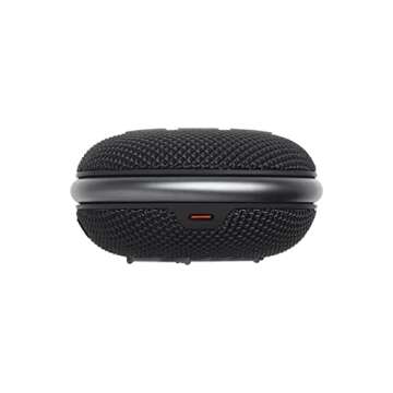 JBL Clip 4 Waterproof Bluetooth Speaker Bundle - Black