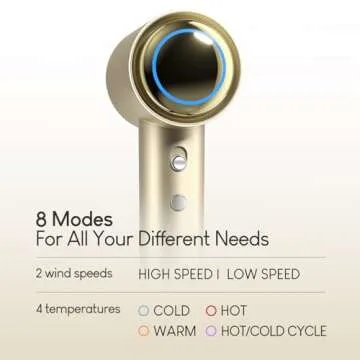 Tideway H11 Hair Dryer High-Speed Plasma Care Technology