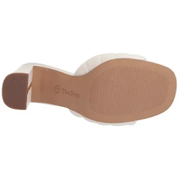 Chic Pattie High Block Heeled Mule Sandal - The Drop