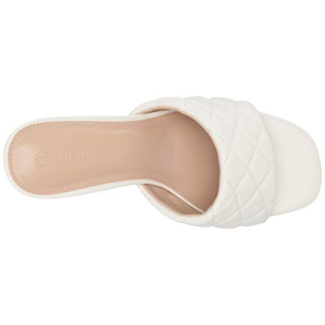 Chic Pattie High Block Heeled Mule Sandal - The Drop