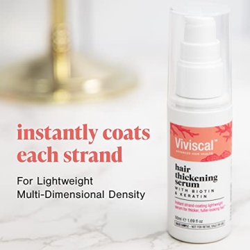 Viviscal Hair Thickening Serum for Fuller Hair - 50ml