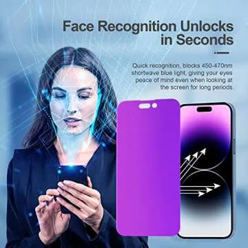 PDDKISS Privacy Screen Protector for iPhone 14 Pro Max
