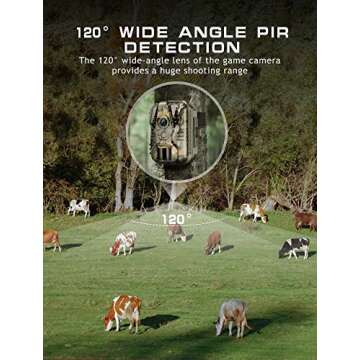 Vikeri Mini Trail Camera - Game Camera 20MP 1080P with Night Vision Motion Activated Waterproof, Hunting Camera 0.2s Trigger Time for Wildlife Monitoring Deer Hunting-M9