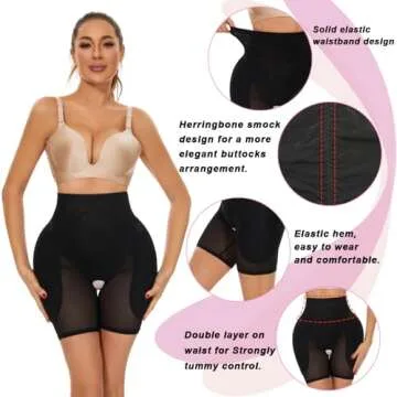 SEXYWG Hip Enhancer Body Shaping Panties for Women