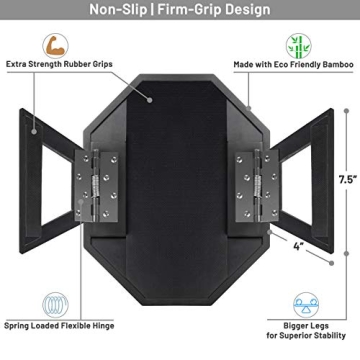 Bamboo Couch Arm Table for Couches - Space Saving Tray
