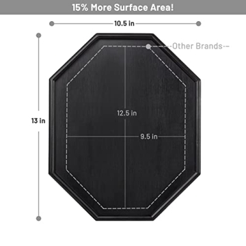 Bamboo Couch Arm Table for Couches - Space Saving Tray