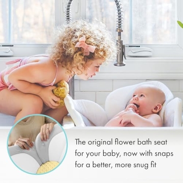 Blooming Bath Baby Bath Seat - Soft Flower Support for Infants