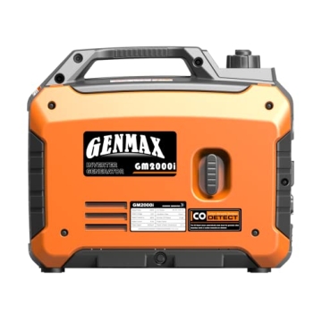 GENMAX Ultra Quiet 2000W Generator for Camping and Backup