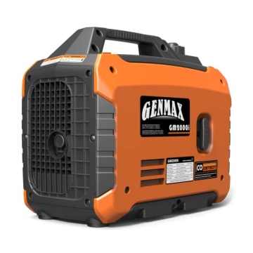 GENMAX Ultra Quiet 2000W Generator for Camping and Backup