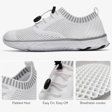 ALEADER Women's Adventure Aqua Water Shoes - Lightweight & Quick-Dry