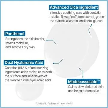 ETUDE SoonJung Cica Calming Ampoule Essence 50ml(1.69fl.oz) | Intensive Hydrating & Soothing Ampoule Essence for Sensitive Skin | Korean Skin Care