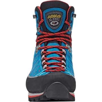 Asolo Elbrus GV Mountaineering Boots - Men's - 11 - Blue/Astor Silver