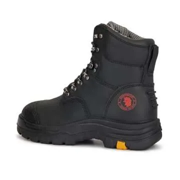ROCKROOSTER Men's Steel Toe Work Boots for Safety