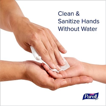 PURELL Hand Sanitizing Wipes, Clean Scent, 40 Count Canister