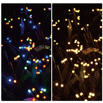 Sachie Solar Garden Lights with Remote Control, 8 Modes