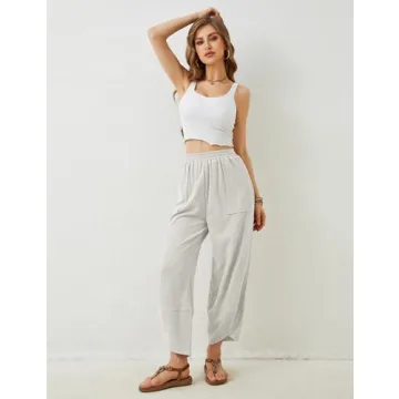 Stylish and Comfortable Himosyber Women's Cotton Pants