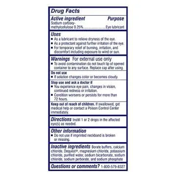TheraTears Dry Eye Therapy Eye Drops for Dry Eyes, 0.5 Fl Oz