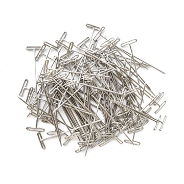 Quality 2 inch T Pins for Wig Styling and Crafts - 50 Pack