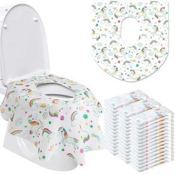 Unicorn Potty Seat Covers - Waterproof & Convenient