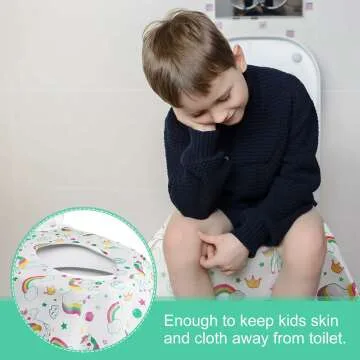 Unicorn Potty Seat Covers - Waterproof & Convenient