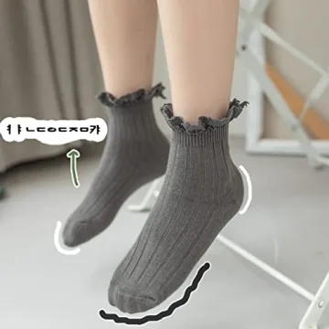 XiPriway Vintage Ruffle Ankle Lace Socks Toddler Girls