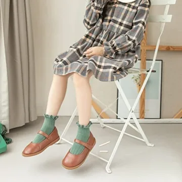 XiPriway Vintage Ruffle Ankle Lace Socks Toddler Girls