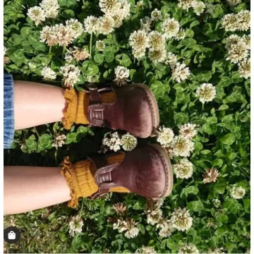 XiPriway Vintage Ruffle Ankle Lace Socks Toddler Girls