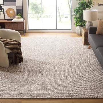 Luxurious Safavieh Natura Collection Area Rug - 9' x 12', Handcrafted Wool for Stylish Home Decor