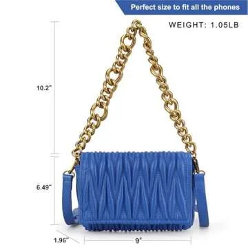 Montana West Quilted Crossbody Bags for Women - Stylish Purses