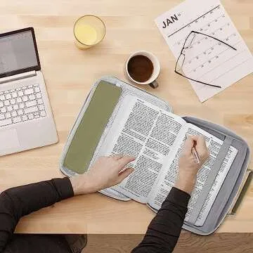 HAWGON Multi-Functional Bible Cover for Men and Women