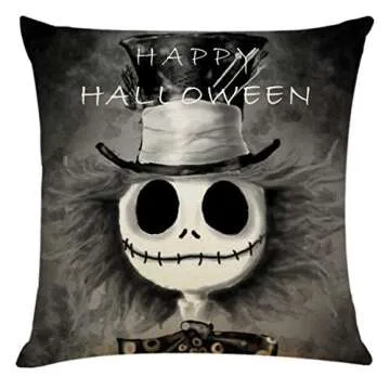 Ogrmar Halloween Decorative Pillow Covers - 4PCS Set