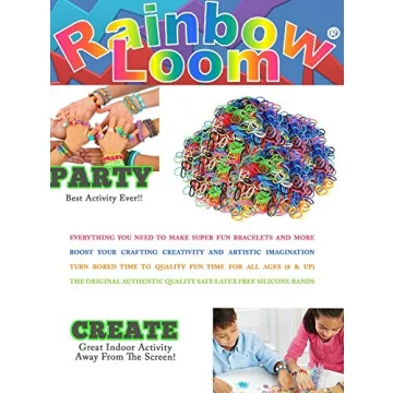 Rainbow Loom Crafting Kit for Creative Bracelet Making